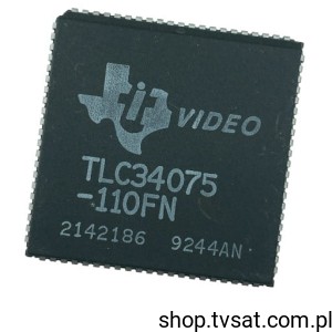 [1szt] TLC34075-110FN Video Interface Palette SMD-PLCC84 TI 