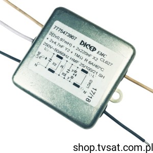 [1szt] HMF25-100-21SH Power Line Filters 250V 6A BLOCK DICEP