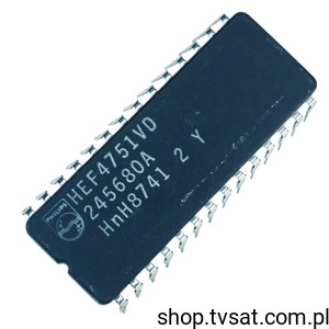 [2szt] HEF4751VD Prescaler Logic Circuit DIP28C PHILIPS