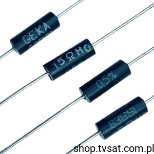 [4szt] BSI06315R00DA22 Resistor 15.00 Ohm 0.5% TK100 AXIAL VISHAY