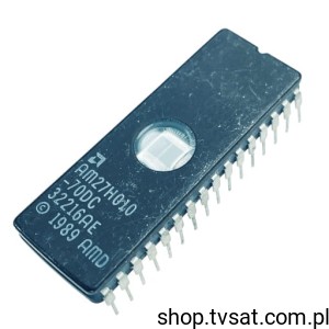 [2szt] AM27H010-70DC 1MBit UV EPROM DIP32CW AMD USED