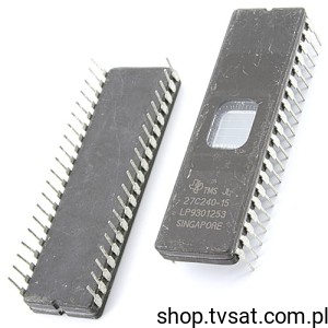 [3szt] TMS27C240-15JL 4Mbit UV EPROM DIP40CW TI 