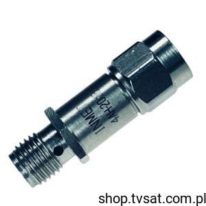 [1szt] 4AH-20dB Attenuator 20dB SMA BLOCK INMOS