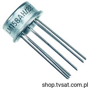 [1szt] LM158AH-883Q Dual OP Amplifier TO99 NSC