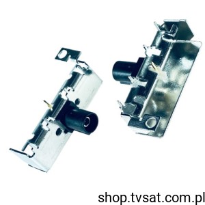 [3szt] 59S2EN-40MA5-A Right Angle Plug PCB Black THT ROSENBERGE