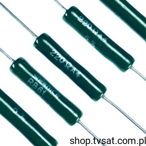 [20szt] RWM04222200JA20E1 220R 5% 5W 4x22 mm RB61 AXIAL VISHAYSFER