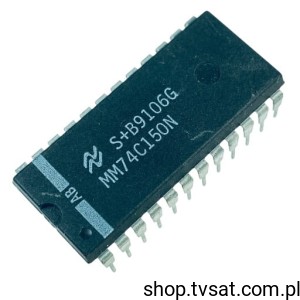 [10szt] MM74C150N Decoder 4 of 16 DIP24 NSC USED