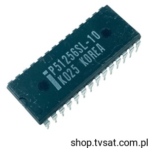[4szt] P51256SL-10 SRAM 256kB 100ns DIP28 INTEL USED