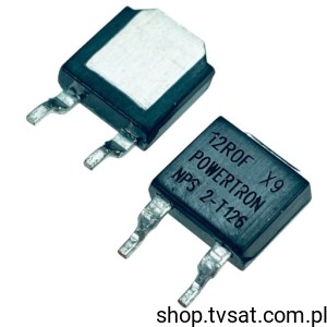 [3szt] NPS2-T126-12R0F 12R 1% 25ppm 6W SMD POWERTRON