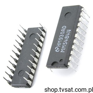 [4szt] MM5484N LED Driver 16-Segment NMOS DIP22 NSC USED