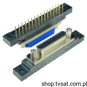[1szt] MDA231PBSPG2 M83513-22-E02NP Socket 31Pin THT AXON