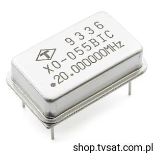 [3szt] X0-055BIC-20.000000MHZ Qurz Gener 20.000MHz THT TALTRON