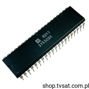 [2szt] SY6502A CPU 8-Bit 2MHz DIP40 SYNERTEK