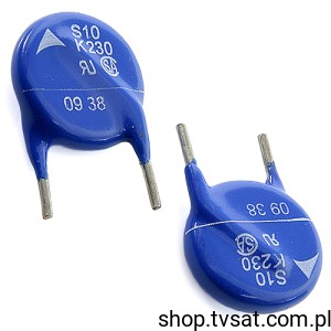 [100pcs] B72210S231K101 Varistor 230V RMS 10mm THT RADIAL EPCOS