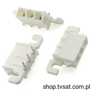 [10pcs] 1-350943-0 Conn Power HDR 3 POS 6.35mm THT TYCO
