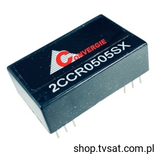 [1szt] 2CCR0505SX DC-DC 5V to 5V THT MODULE CONVERGIE