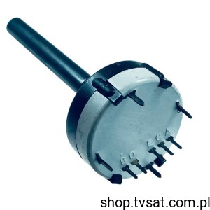 [2szt] BCKS1001 Rotary Switch Vertical 12 Position THT LORLIN