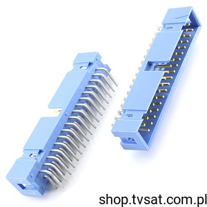 [2szt] 3-1761605-1 Connector 2x17 Pin THT TYCO