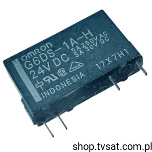 [2szt] G6DS-1A-H-DC24 Relay 24V 5A SPST-NO THT OMRON