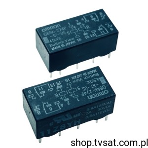 [1szt] G6AK-274P-ST-US-DC4.5 Relay 4.5Vdc 2A 114Ohm 2 Coil THT OMRON