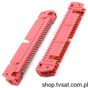 [2szt] 1-111008-0 Header HDR 2x25 Pos 2.54 mm THT TYCO