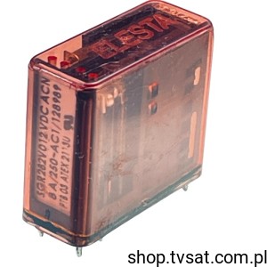 [1szt] SGR282Z-12VDC Relay 12VDC 8A DPDT Rl=264 Ohm THT ELESTA