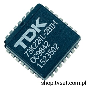 [2szt] 73K224L-28IH Modem 2.4kbps PLCC28 SMD-PLCC28 TDK