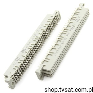 [2szt] 09032966824 Conn RCPT 96 pcs DIN 41612 Female THT HARTING