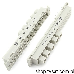 [1szt] 09062216883 Socket 3x7  to PCB THT HARTING