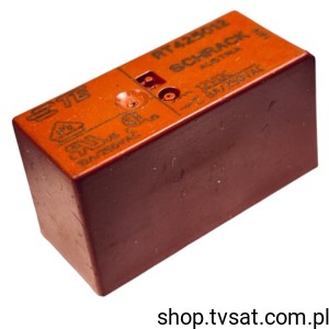 [2szt] RT425012 8-1393243-2 Relay DPDT 12Vdc 8A THT SCHRACK USED