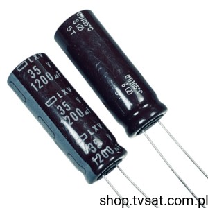 [20szt] ELXV350ELL122MK40S Electrolytic 1200uF 35V THT RADIAL UNITEDCHEM