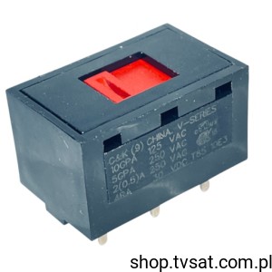 [1szt] V80212MA08Q Power Switch THT C&K