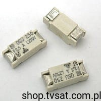 [50szt] 2070.0020.24 Fuse 2.5A 250V SMD SCHURTER