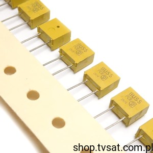 [50szt] PCB3BK Fuse 3A 250V F3.0A THT COOPER