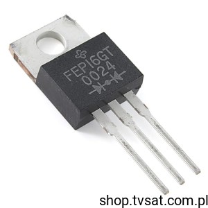 [20pcs] FEP16GT Diode 400V 16A TO220 GI 