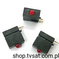 [20szt] 2300.2021 LED Red 3mm THT MENTOR