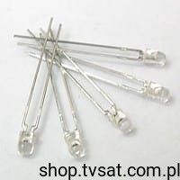 [50szt] L934SRC-B LED 3mm Red RADIAL KINGBRIGHT