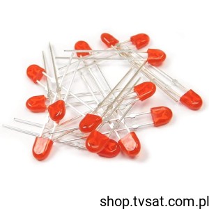 [200szt] NSPR457S LED 4.5x2mm Red RADIAL NICHIA