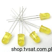 [300szt] TLHY5413-AS12 LED 5mm Yellow RADIAL SIEMENS