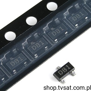 [200szt] BAR43A Diode 30V 0.2A Schottky SMD-SOT23 SGS