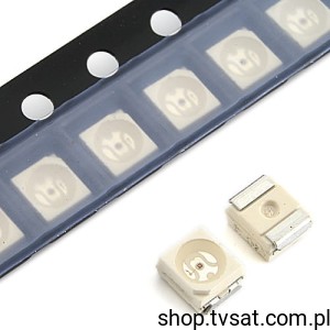 [50szt] KA-3528SRC LED Red 50 mcd   3.5x2,8 mm SMD KINGBRIGHT