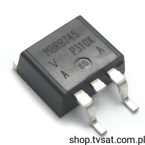 [50pcs] MBRB1545CT Diode 45V 15A Schottky Dual SMD-D2PAK MOTOROLA