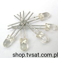 [200szt] TLDR5800 LED 5mm Red THT TEMIC