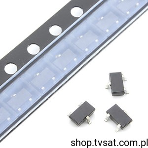 [1100szt] BZX84C6V2 Diode 6.2V 0.3W Zener SMD-SOT23 KEC