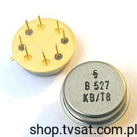 [10szt] B527KB SAW Filter Round THT SIEMENS