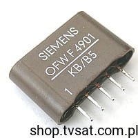 [14szt] OFWF4901KB SAW Filter SIL5 SIEMENS