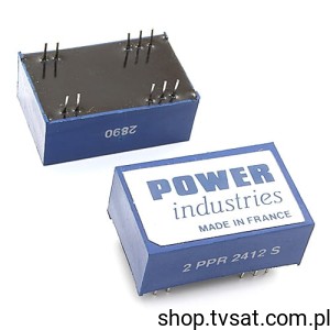 [2pcs] 2PPR2412S DC-DC 24V to 12V 160mA THT POWERIND