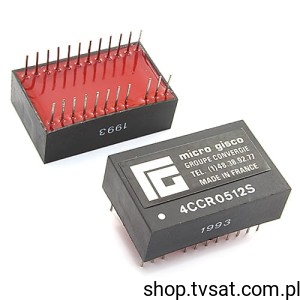 [2pcs] 4CCR0512S DC-DC 5V to 12V 290mA Converter THT MICROGISCO