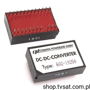 [2pcs] 602-19250 4CCN0512S DC-DC 5V => 12V 290mA THT COSMOSPWR