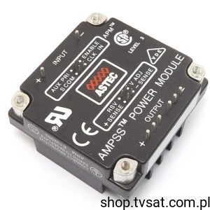 [1szt] AK60A-048L-050F20 DC-DC 48V to 5V 100W THT ASTECPWR